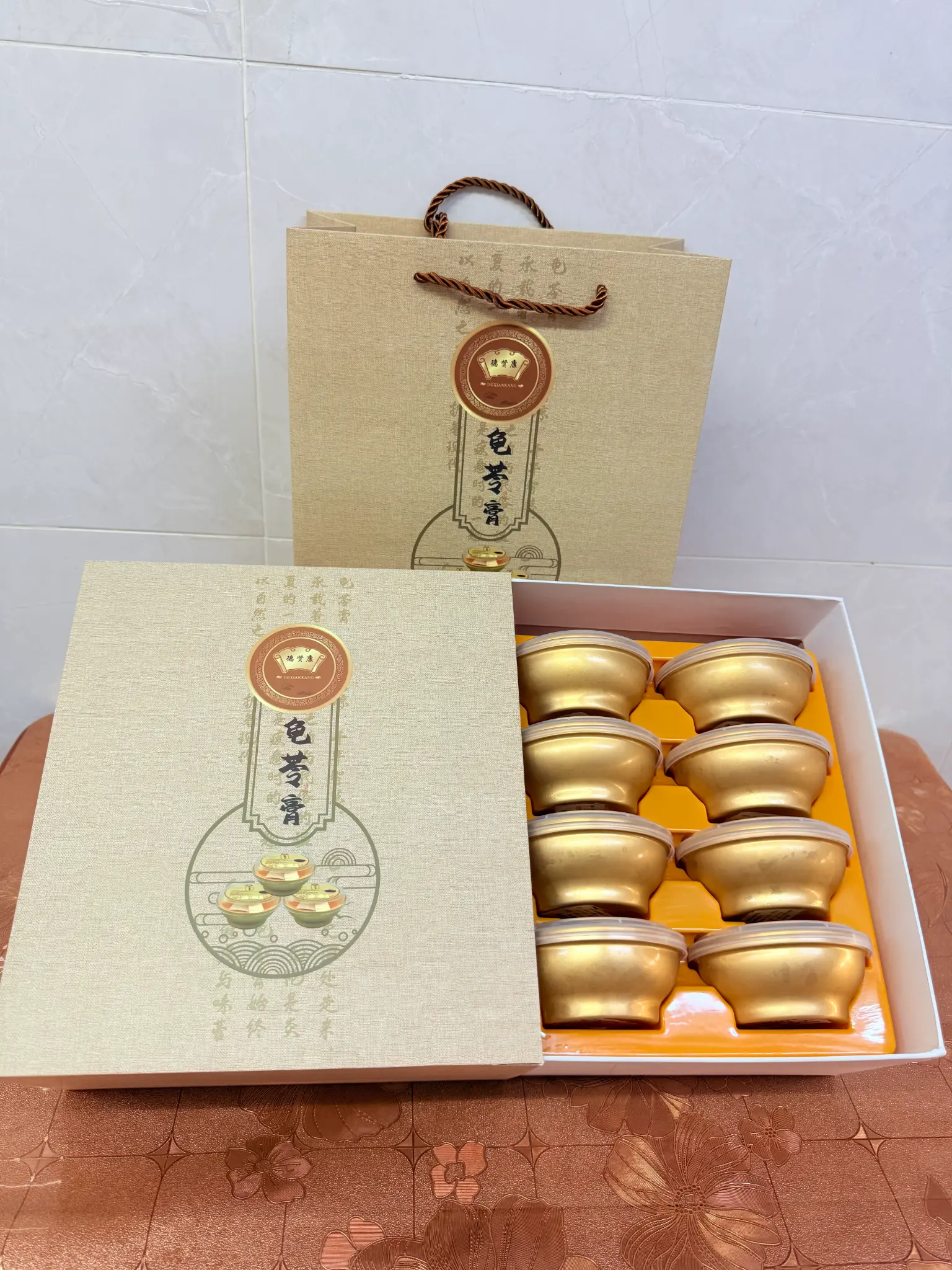 德賢坊龜靈膏禮盒